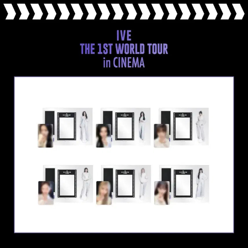 [SOLD OUT] (새상품)아이브 장원영 아크릴 포토카드 스탠드 세트