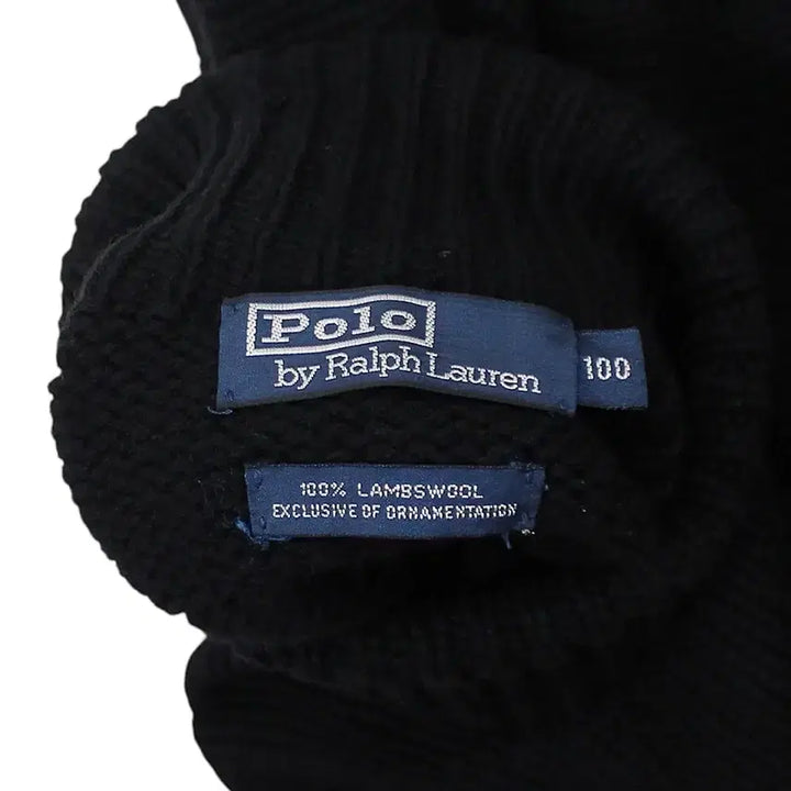 [BUNJANG] Polo Ralph Lauren 2001 Lambswool Turtleneck Knit Sweater Vintage / 2001 폴로랄프로렌 도그 램스울 터틀넥 니트 스웨터 빈티지