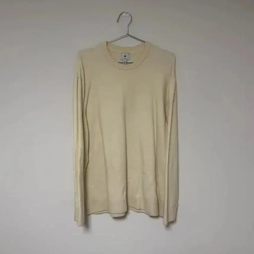 [BUNJANG] H&amp;M Ivory Knit Sweater / [S] H&amp;M 아이보리 니트
