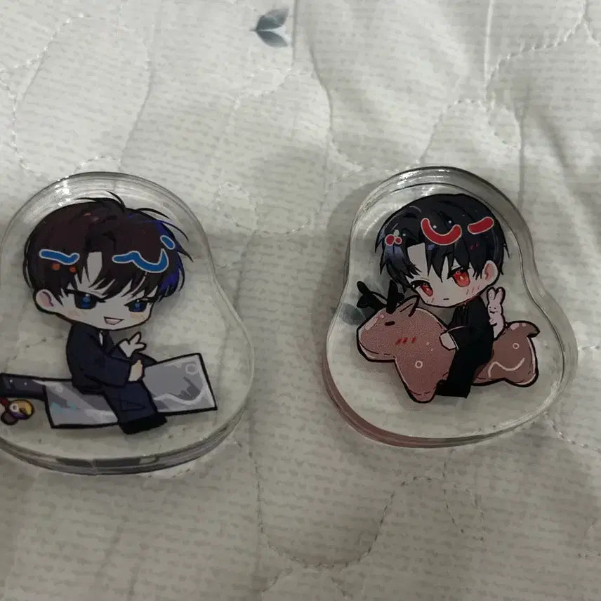 [BUNJANG] Ghastly Office Choi Yo Won Kim So Leum Acrylic Corotto Set / 괴담출근 최요원 김솔음 아크릴코롯토 세트