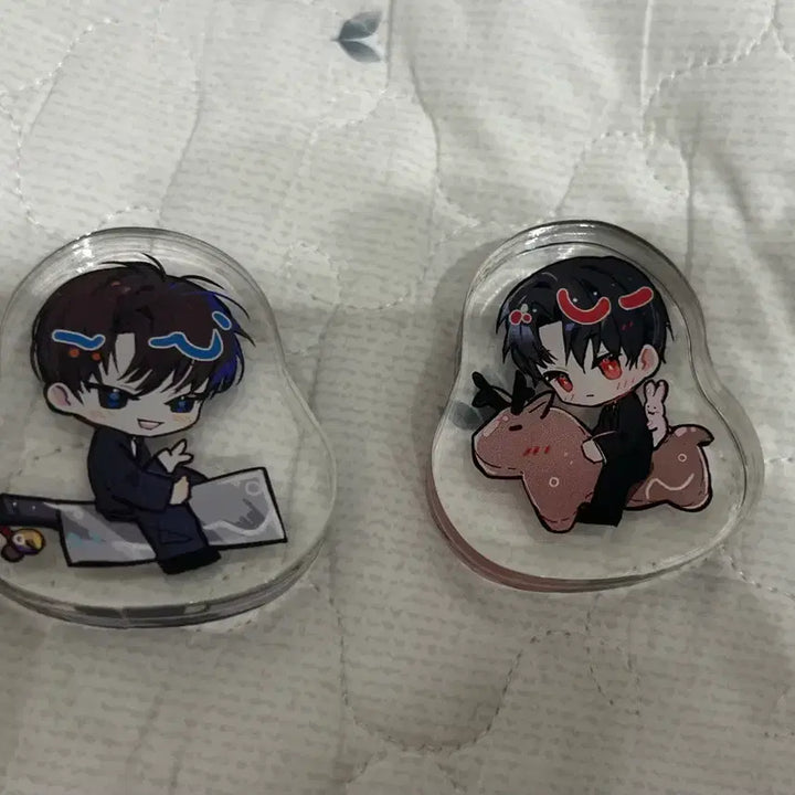 [BUNJANG] Ghastly Office Choi Yo Won Kim So Leum Acrylic Corotto Set / 괴담출근 최요원 김솔음 아크릴코롯토 세트