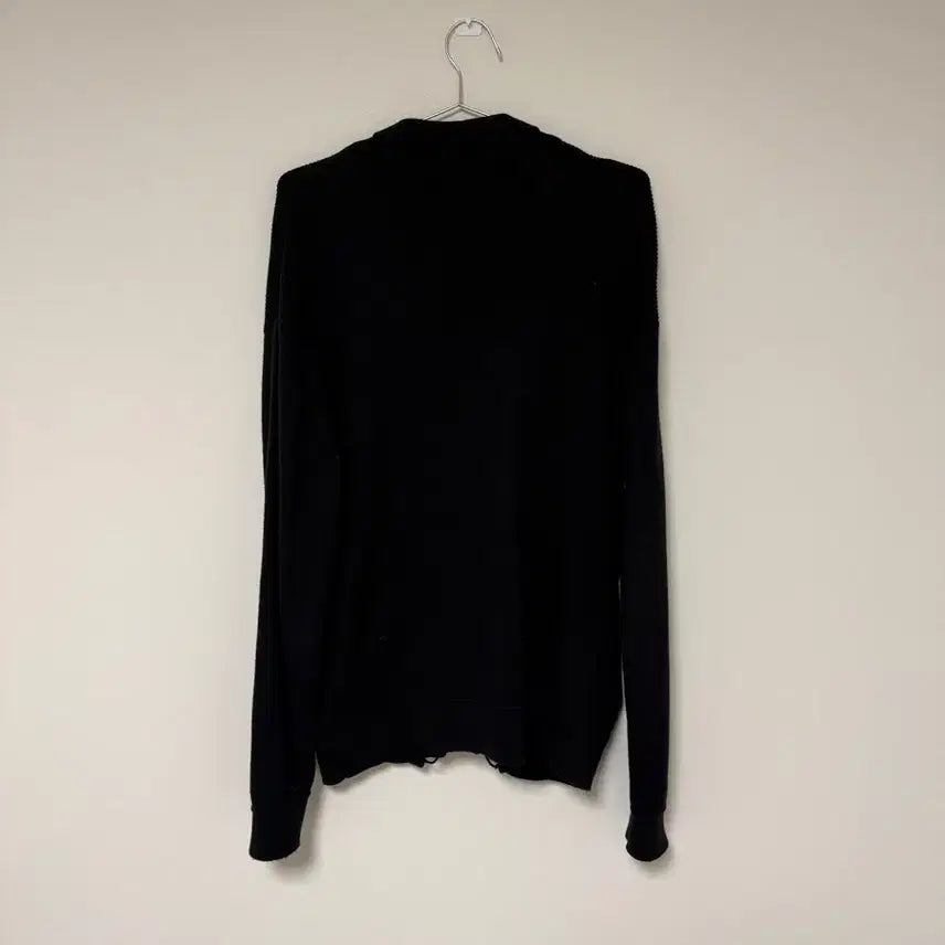 [BUNJANG] Giordano Black Cardigan / [L] 지오다노 블랙 가디건
