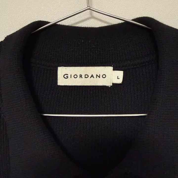 [BUNJANG] Giordano Black Cardigan / [L] 지오다노 블랙 가디건