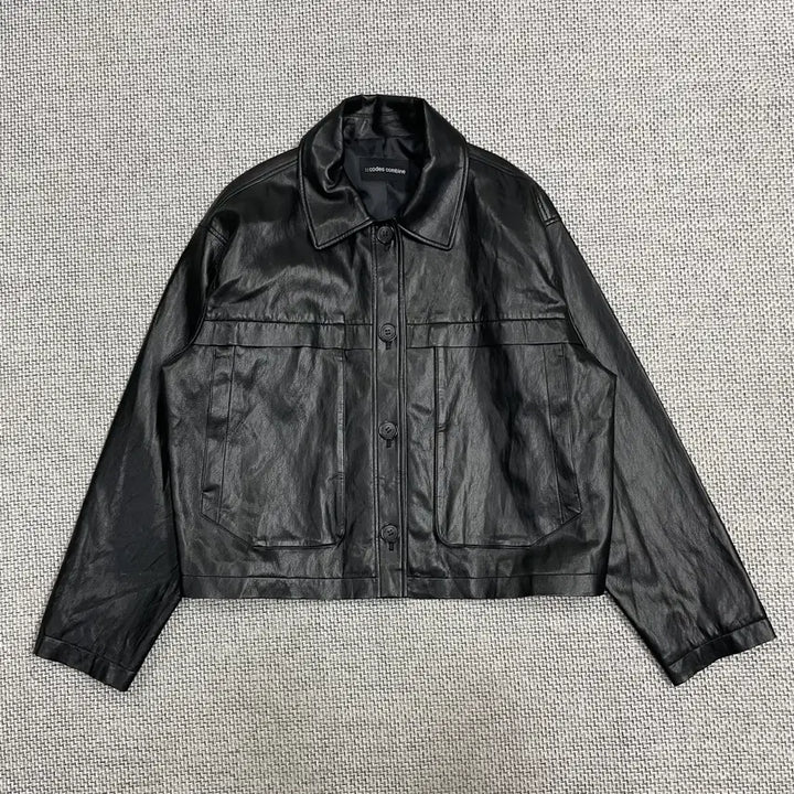 [BUNJANG] Codes Combine Leather Jacket / [여성아우터] 코데즈 컴바인 가죽자켓 레더자켓