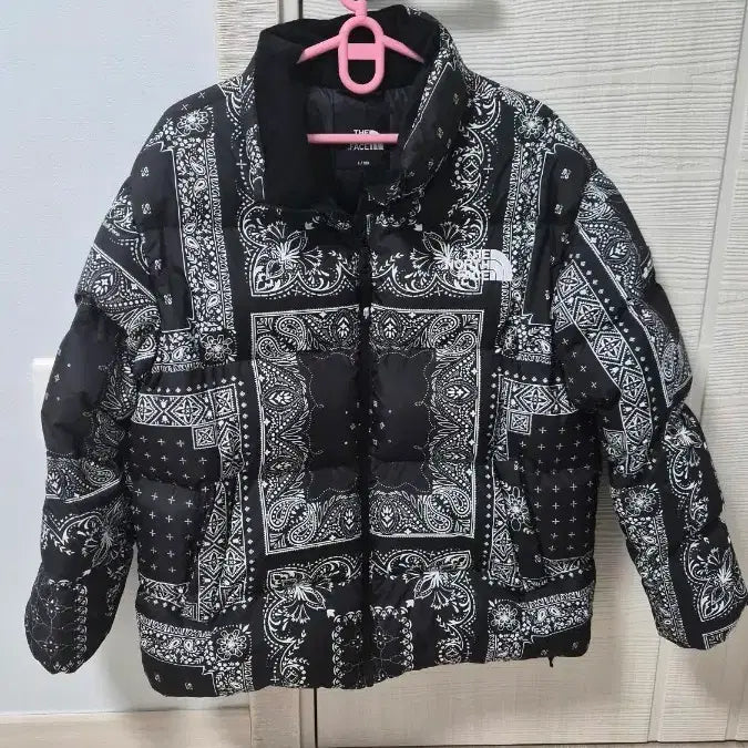 [BUNJANG] The North Face Goose Down Bandana Padded Jacket (Black, L, Mint Condition) / 꽃샘추위용) 노스페이스 구스다운 반다나 패딩 블랙 L 거의 새것