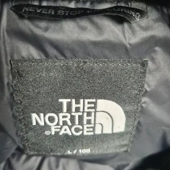 [BUNJANG] The North Face Goose Down Bandana Padded Jacket (Black, L, Mint Condition) / 꽃샘추위용) 노스페이스 구스다운 반다나 패딩 블랙 L 거의 새것