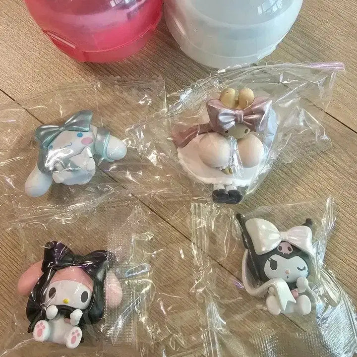 [BUNJANG] Sanrio Ballet Ribbon Figure Set / 산리오  발레리본 피규어 4종 풀셋