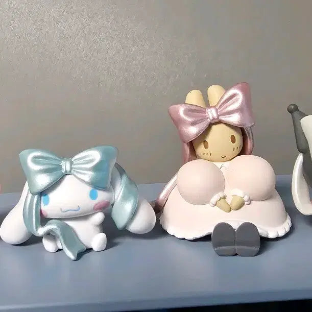 [BUNJANG] Sanrio Ballet Ribbon Figure Set / 산리오  발레리본 피규어 4종 풀셋