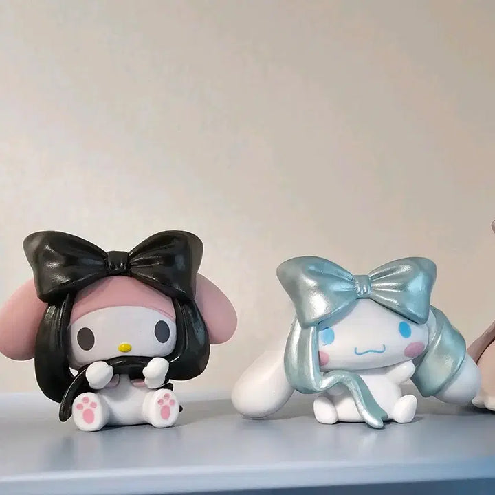 [BUNJANG] Sanrio Ballet Ribbon Figure Set / 산리오  발레리본 피규어 4종 풀셋
