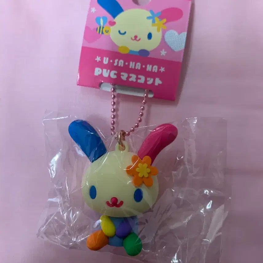 [BUNJANG] Usahana PVC Mascot Figure Keychain / 우사하나 PVC 마스코트 피규어 키링