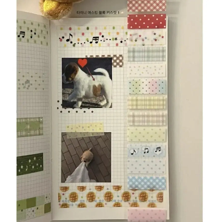 [BUNJANG] WayV Tiny Masking Block & Kiss Cut / 띵) 웨이투페치 미니 마스킹 블록, 타이니 마스킹 블록, 행운주의 키스컷