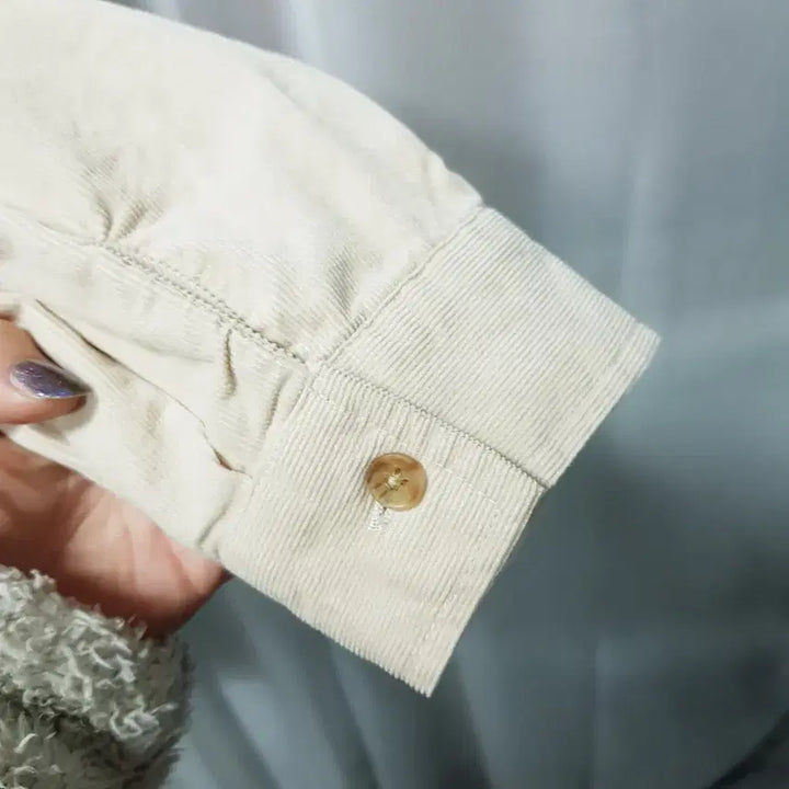 [BUNJANG] Corduroy Oversized Shirt / 빈티지 골덴 박시 모리걸 하구미룩 코듀로이 긴팔 셔츠 여F C1198