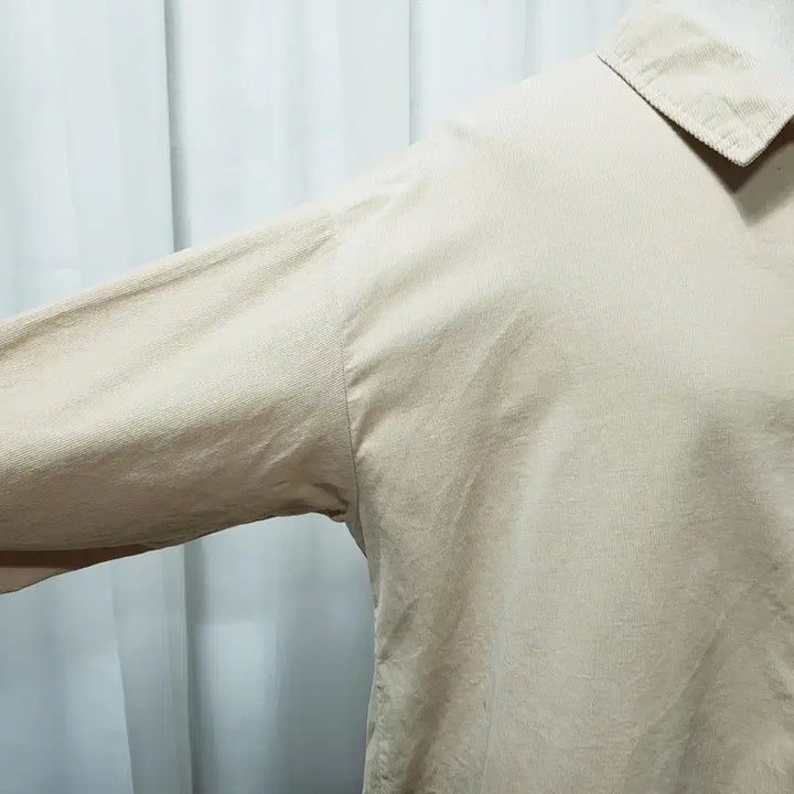 [BUNJANG] Corduroy Oversized Shirt / 빈티지 골덴 박시 모리걸 하구미룩 코듀로이 긴팔 셔츠 여F C1198