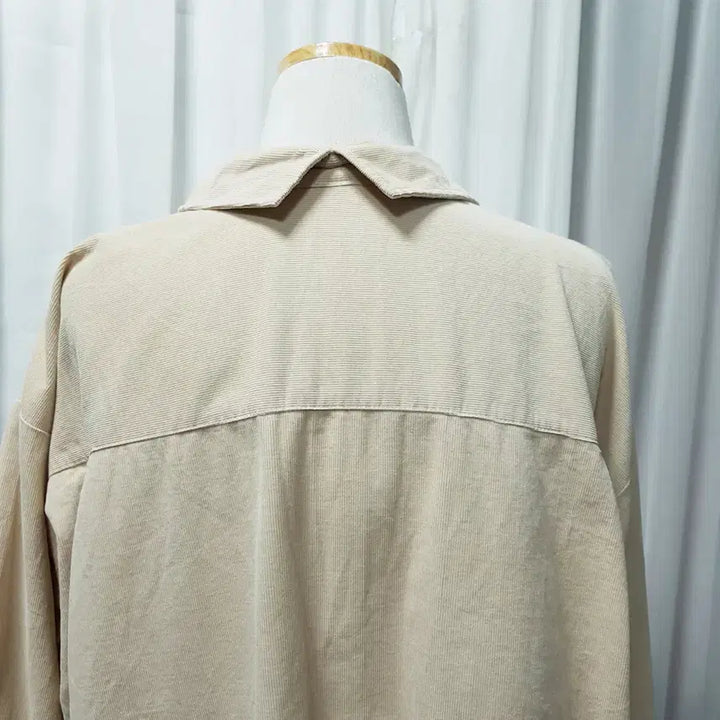 [BUNJANG] Corduroy Oversized Shirt / 빈티지 골덴 박시 모리걸 하구미룩 코듀로이 긴팔 셔츠 여F C1198
