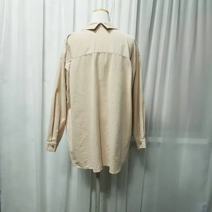 [BUNJANG] Corduroy Oversized Shirt / 빈티지 골덴 박시 모리걸 하구미룩 코듀로이 긴팔 셔츠 여F C1198