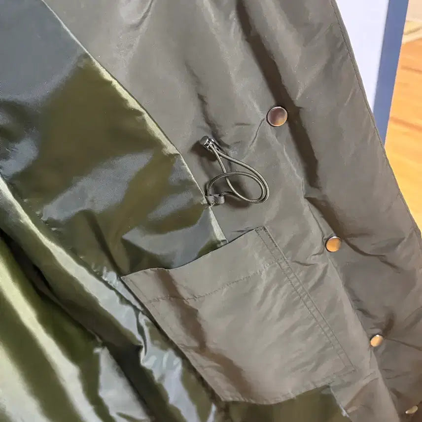 [BUNJANG] DUEL Natural Fur Long Down Jacket (Size 55) / 듀엘 천연모피퍼 롱패딩 거위다운(55)