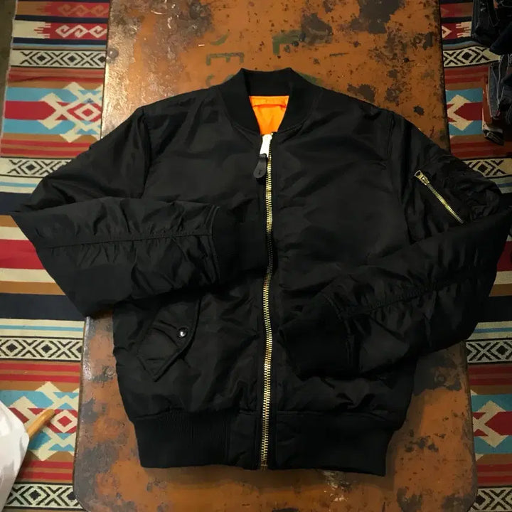[BUNJANG] Alpha Industries MA-1 Flight Jacket / 알파인더스트리 블랙 Ma1 항공 점퍼 자켓 여성 55 66 남성 97