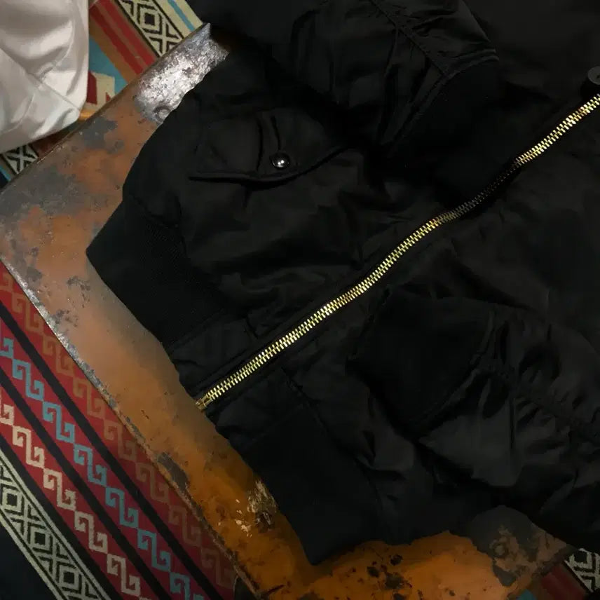 [BUNJANG] Alpha Industries MA-1 Flight Jacket / 알파인더스트리 블랙 Ma1 항공 점퍼 자켓 여성 55 66 남성 97