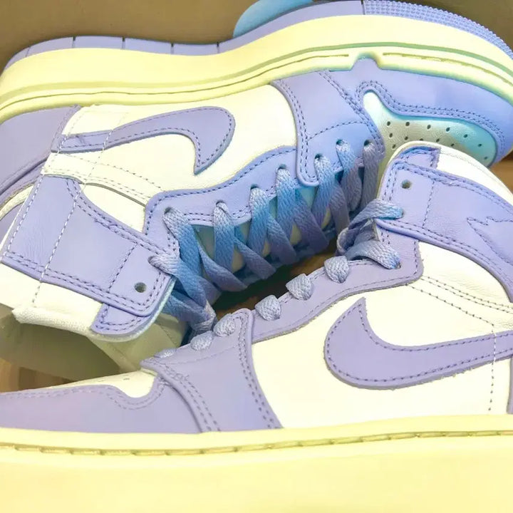 [BUNJANG] Nike Jordan Elevate High Lavender Sneakers / (235) 나이키 조던 엘리베이트 하이 라벤더 키높이 운동화