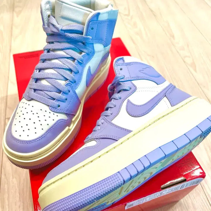 [BUNJANG] Nike Jordan Elevate High Lavender Sneakers / (235) 나이키 조던 엘리베이트 하이 라벤더 키높이 운동화