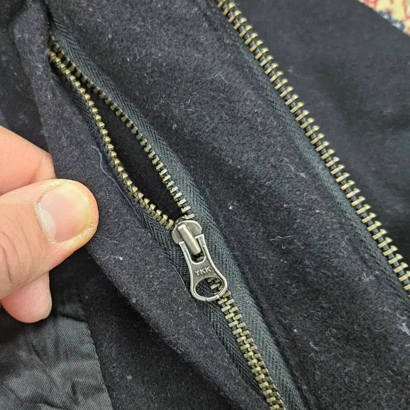 [BUNJANG] L.L.Bean Black Wool Blouson Jacket - Size L / [최종할인] 90' L.L.BEAN 블랙 울 블루종 자켓 L 107