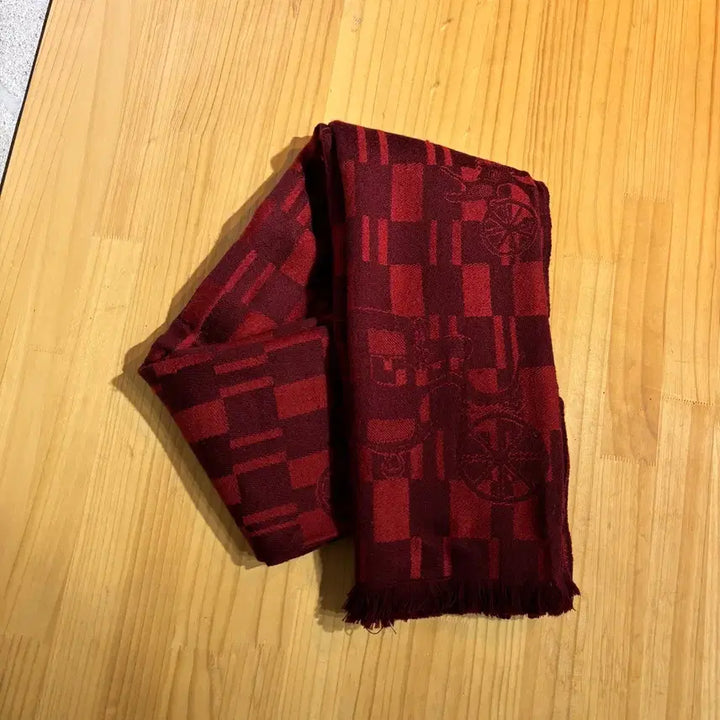 [BUNJANG] Christian Lacroix Wool Scarf / 크리스찬 라크르 와 모 머플러(SC114 목도리 울