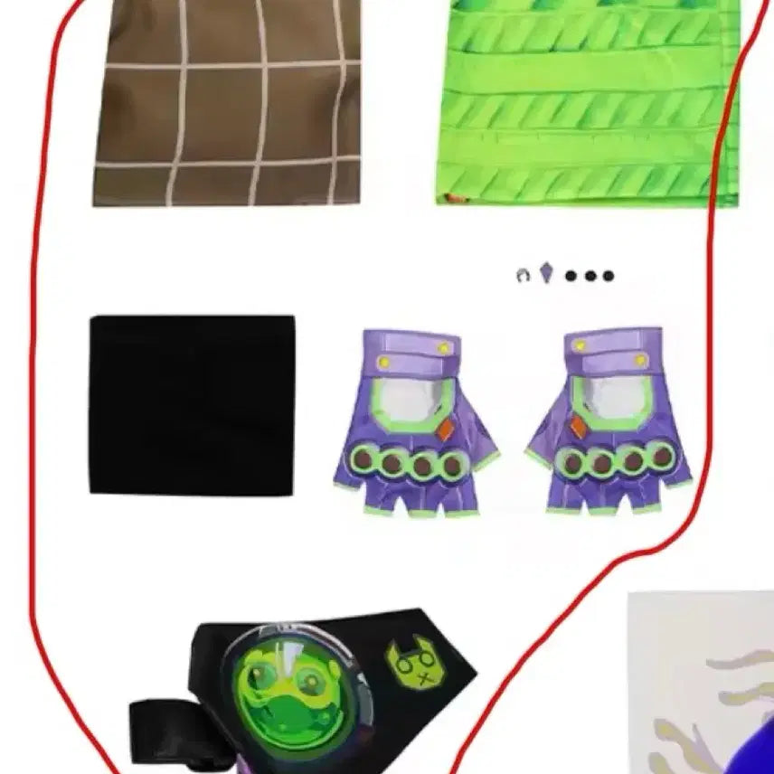 [BUNJANG] Valorant Gecko Cosplay Full Set / 발로란트 게코 코스프레 판매 풀셋가발포함 양도 지원봇 게임