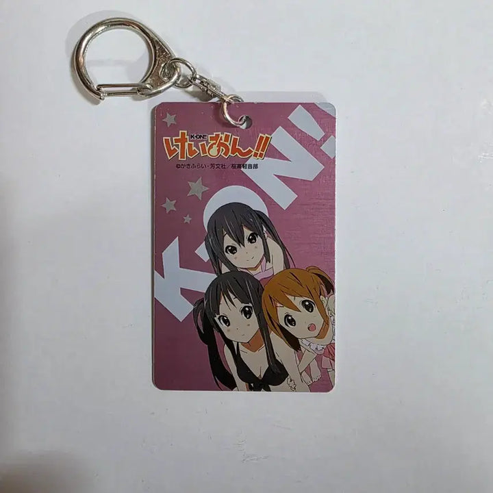 [BUNJANG] K-ON! Yui, Mio, Azusa Metal Card Keyholder / 케이온 유이 &amp; 미오 &amp; 아즈사 메탈 카드 키홀더 판매합니다