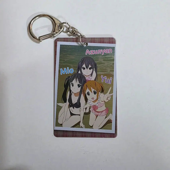 [BUNJANG] K-ON! Yui, Mio, Azusa Metal Card Keyholder / 케이온 유이 &amp; 미오 &amp; 아즈사 메탈 카드 키홀더 판매합니다