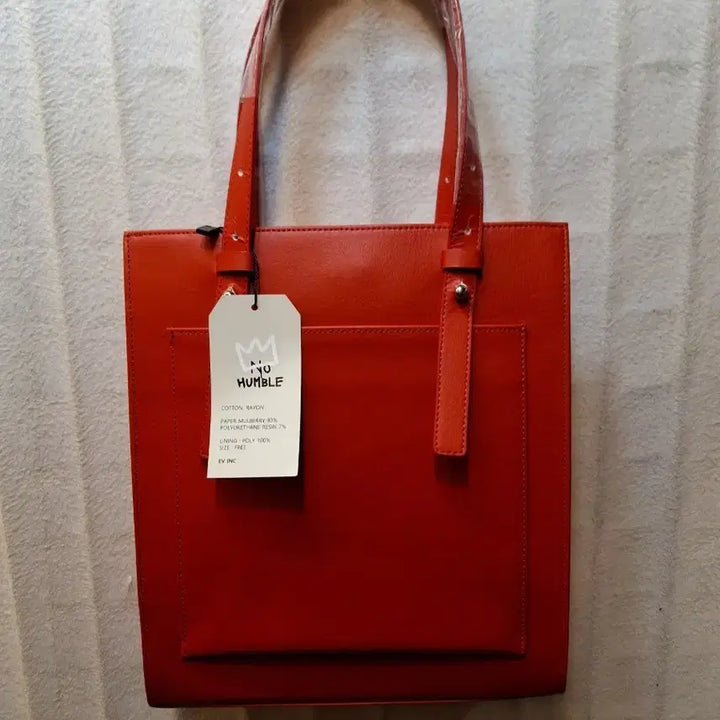 [BUNJANG] Humble Red Tote Bag / Humble 레드 토트백