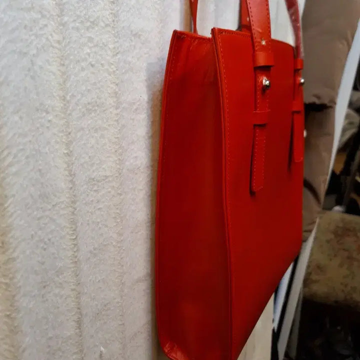 [BUNJANG] Humble Red Tote Bag / Humble 레드 토트백