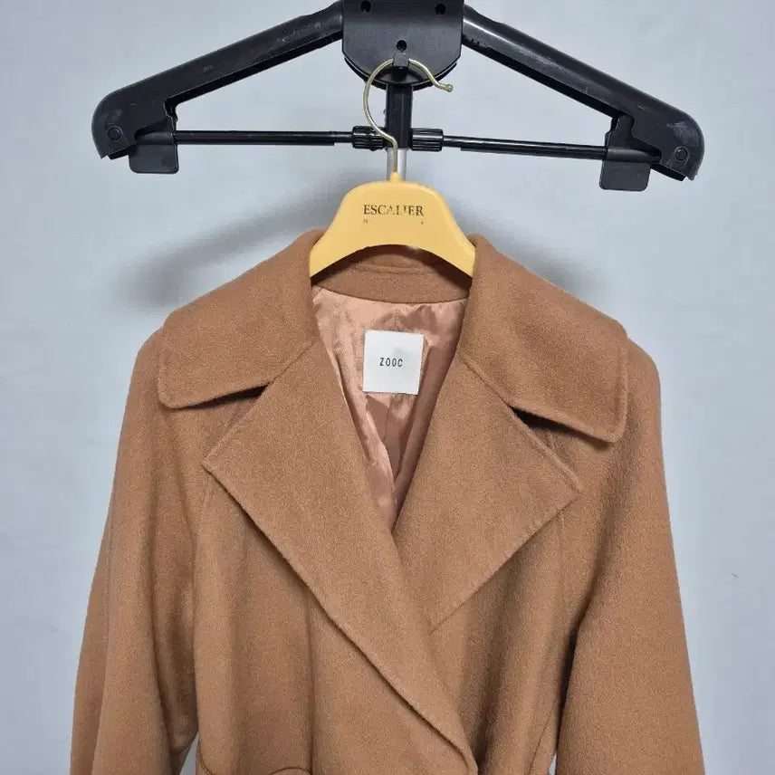 [BUNJANG] Juke Wool Cashmere Long Coat / 쥬크 모캐시미어 롱코트