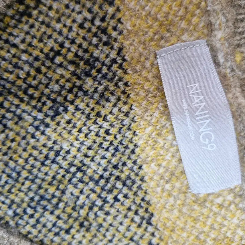 [BUNJANG] Naning9 Argyle Check Knit Vest / 난닝구 아가일 체크 니트 조끼 베스트