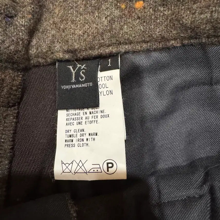 [SOLD OUT] 요지야마모토 Ys 울 하프 팬츠