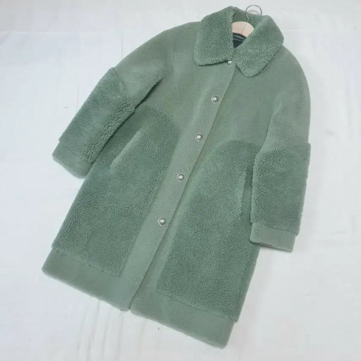 [BUNJANG] Egoist Teddy Bear Long Mouton Coat / 에고이스트 테디베어 롱 무스탕 코트