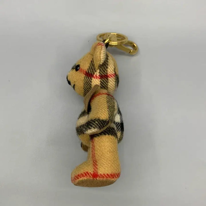 [BUNJANG] Burberry Check Bear Keyring / 267000020 버버리 체크 곰돌이 키링