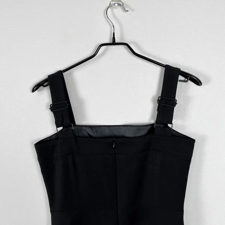 [BUNJANG] RaDen Black Bootcut Suspender Pants / 부츠컷 국내제작 멜빵 바지 블랙 여F/라덴