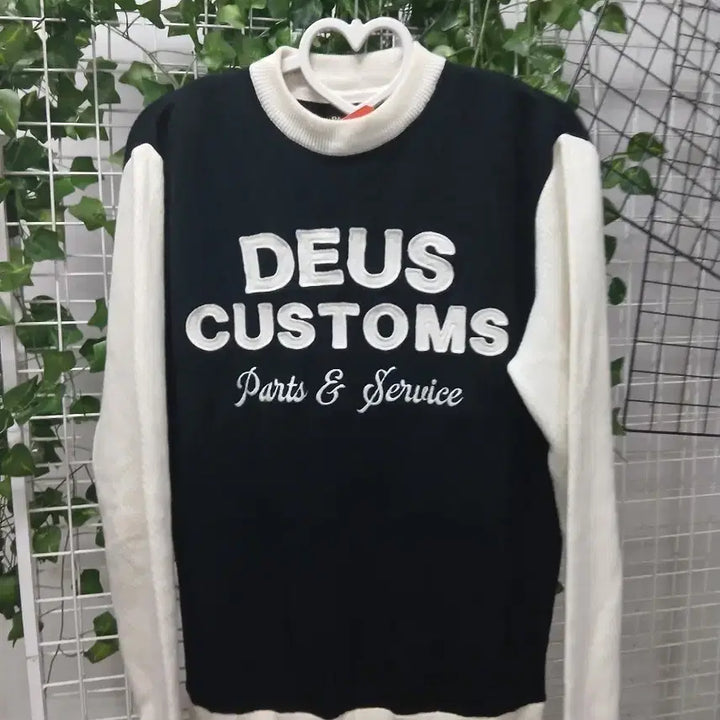 [BUNJANG] Deus Knit T-shirt Moto Apparel / <새제품>데우스 니트 티셔츠 모토 의류 xs 바이크 스쿠터 deus