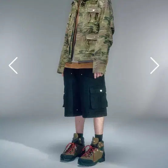 [BUNJANG] VACANT Archive DALOT SAFARI JACKET - Camo / 거의새거) VACANT Archive 베이컨트아카이브 자켓