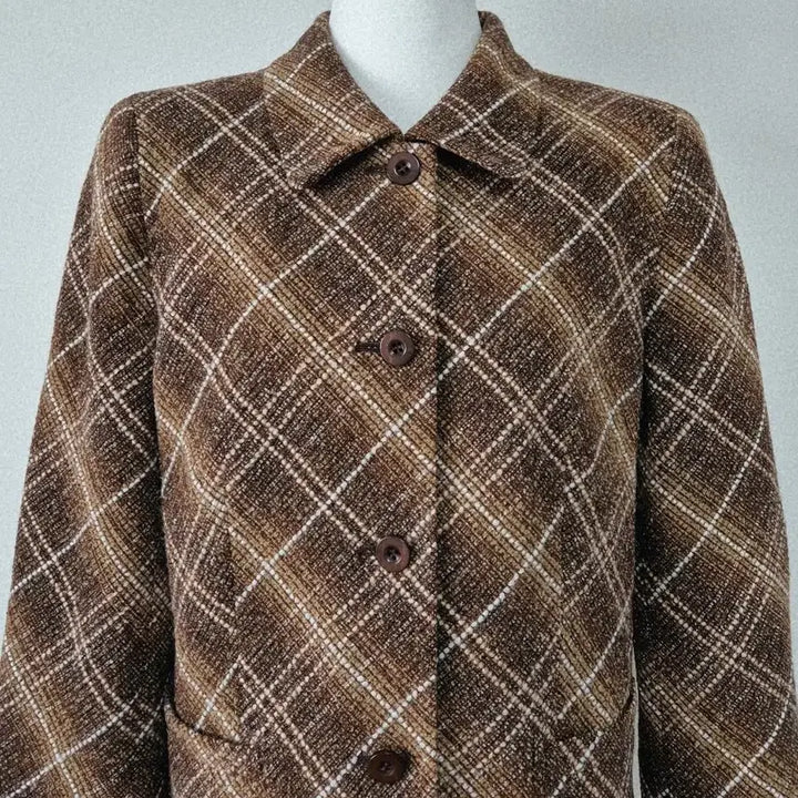 [BUNJANG] VINVERT Vintage Check Jacket / 빈티지 체크 자켓
