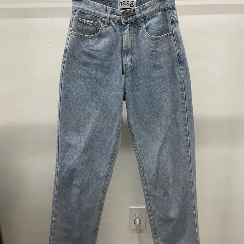 [BUNJANG] Haag Denim Pants (S Size) / 여성)Haag 헤이그 데님 팬츠 S사이즈
