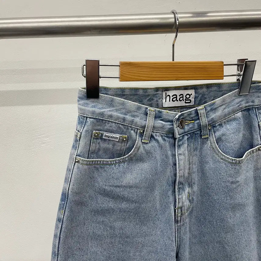[BUNJANG] Haag Denim Pants (S Size) / 여성)Haag 헤이그 데님 팬츠 S사이즈