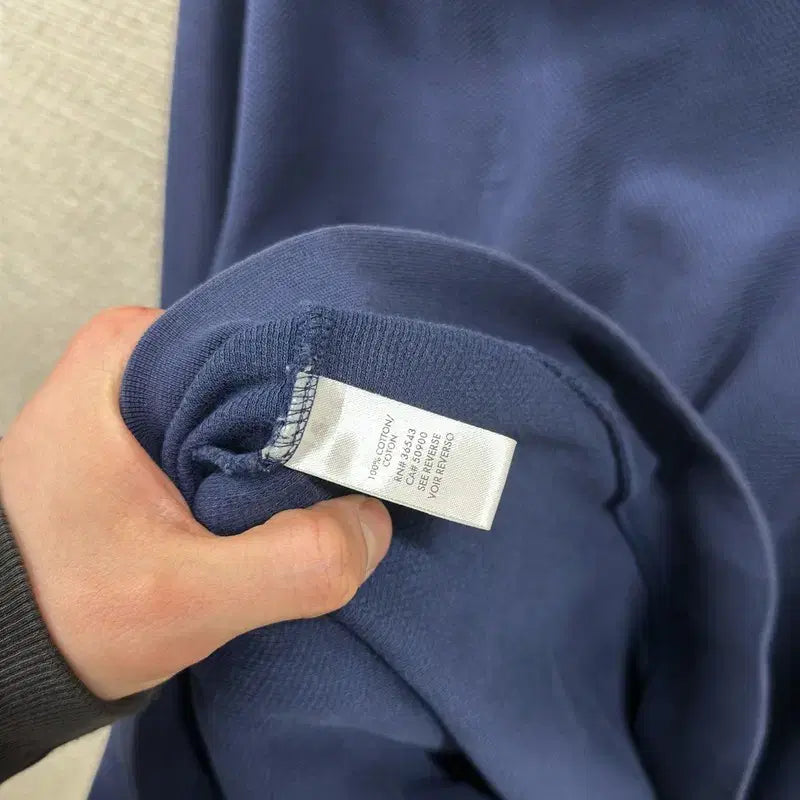 [BUNJANG] Calvin Klein Solid Casual Hoodie Zip-up / 캘빈클라인 무지 캐주얼 후드집업 XL M09563