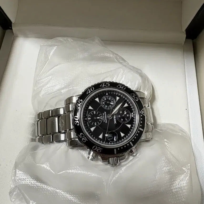 [BUNJANG] Montblanc Chronograph Automatic Watch / 몽블랑 크래노그래프 오토매틱 시계(예물시계)