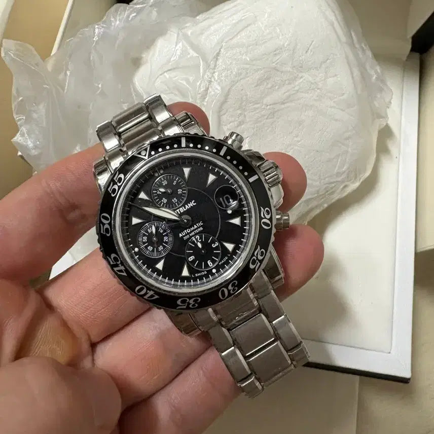 [BUNJANG] Montblanc Chronograph Automatic Watch / 몽블랑 크래노그래프 오토매틱 시계(예물시계)