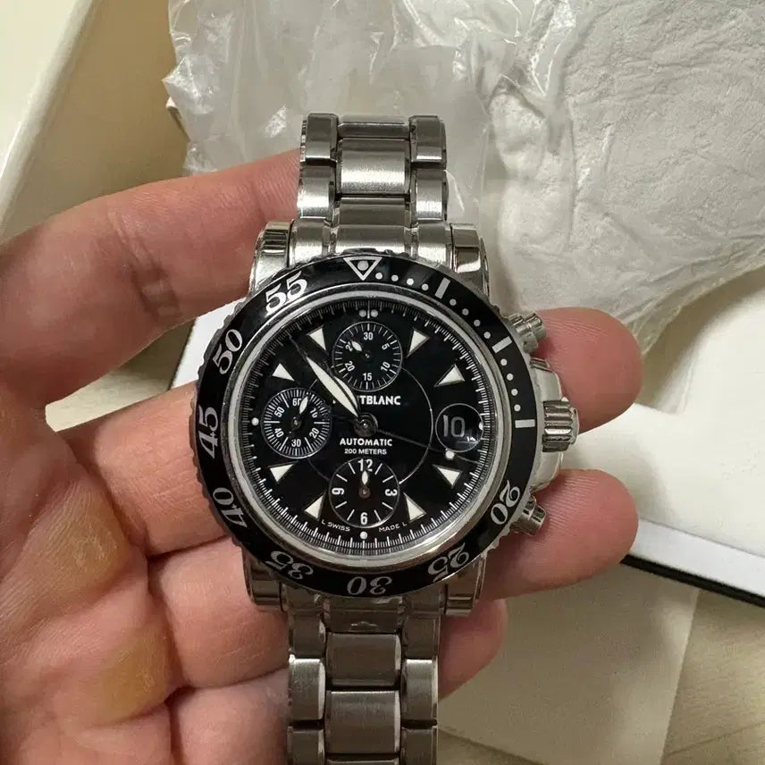 [BUNJANG] Montblanc Chronograph Automatic Watch / 몽블랑 크래노그래프 오토매틱 시계(예물시계)
