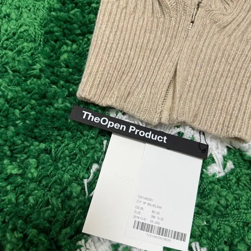 [BUNJANG] TheOpenProduct Balaclava Beige / 더오픈프로덕트 바라클라바 베이지