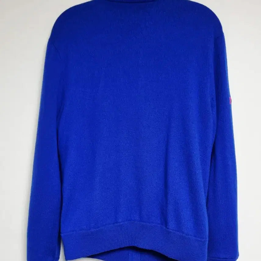 [BUNJANG] Polo Ralph Lauren Golf Blue Knit Zip-Up Jacket / 폴로 랄프로렌 골프 블루 니트 집업