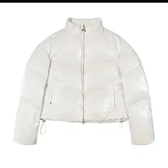 [BUNJANG] Yeel Leey Glossy Padded Jacket &amp; Cross Pendant Keyring / yeel leey 글로시 패디드 자켓 패딩+ 크로스 펜던트 키링 앤틱
