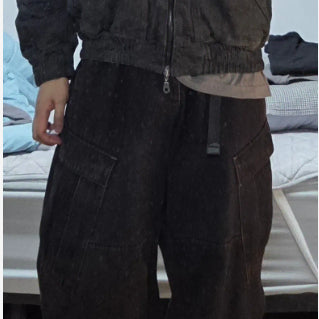 [BUNJANG] Aespa Savage Quilted Denim Jumper / Savage Quilted Denim Jumper Multi(아이돈워너셀